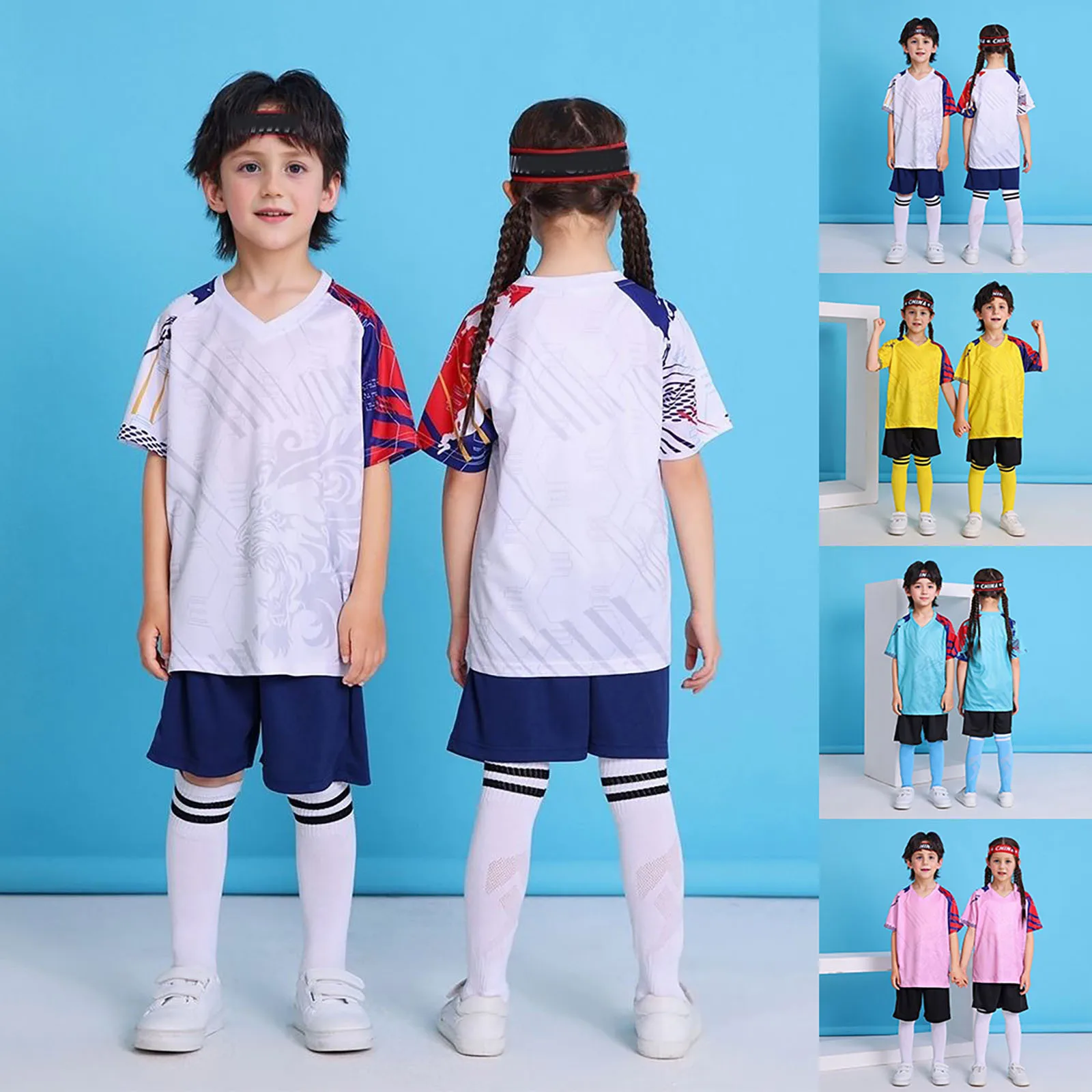 Children's Sportswear Kids Boys And Girls Short Sleeve T Shirt And Shorts Sportswear Set Soccer Basketball Running Baby Girls
Children's Sportswear Kids Boys And Girls Short Sleeve T Shirt And Shorts Sportswear Set Soccer Basketball Running Baby Girls