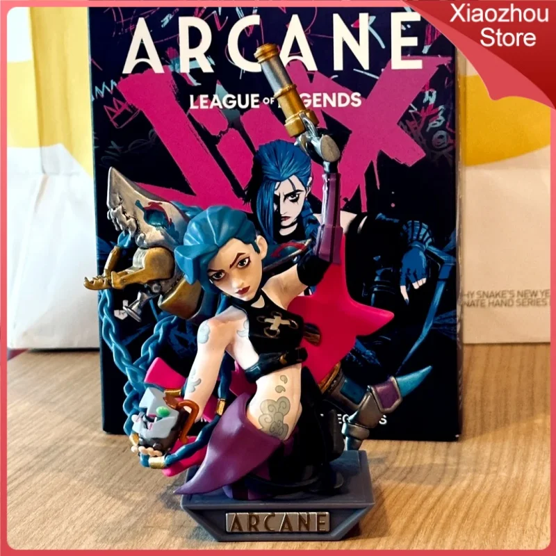 League Of Legends Arcane Mystery Box, натуральная слепая коробка Jinx, аниме-фигурки, модель Caitlyn Warwick, подарочные игрушки на заказ, Mystery Box
League Of Legends Arcane Mystery Box, натуральная слепая коробка Jinx, аниме-фигурки, модель Caitlyn Warwick, подарочные игрушки на заказ, Mystery Box