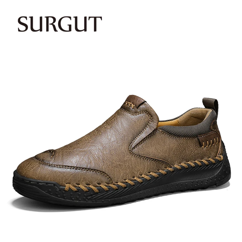 SURGUT Autumn Winter Fashion Trend Microfiber Upper Flexible Not Easily Deformed Skin-Friendly Soft Fitting Men's Casual Shoes
SURGUT Autumn Winter Fashion Trend Microfiber Upper Flexible Not Easily Deformed Skin-Friendly Soft Fitting Men's Casual Shoes