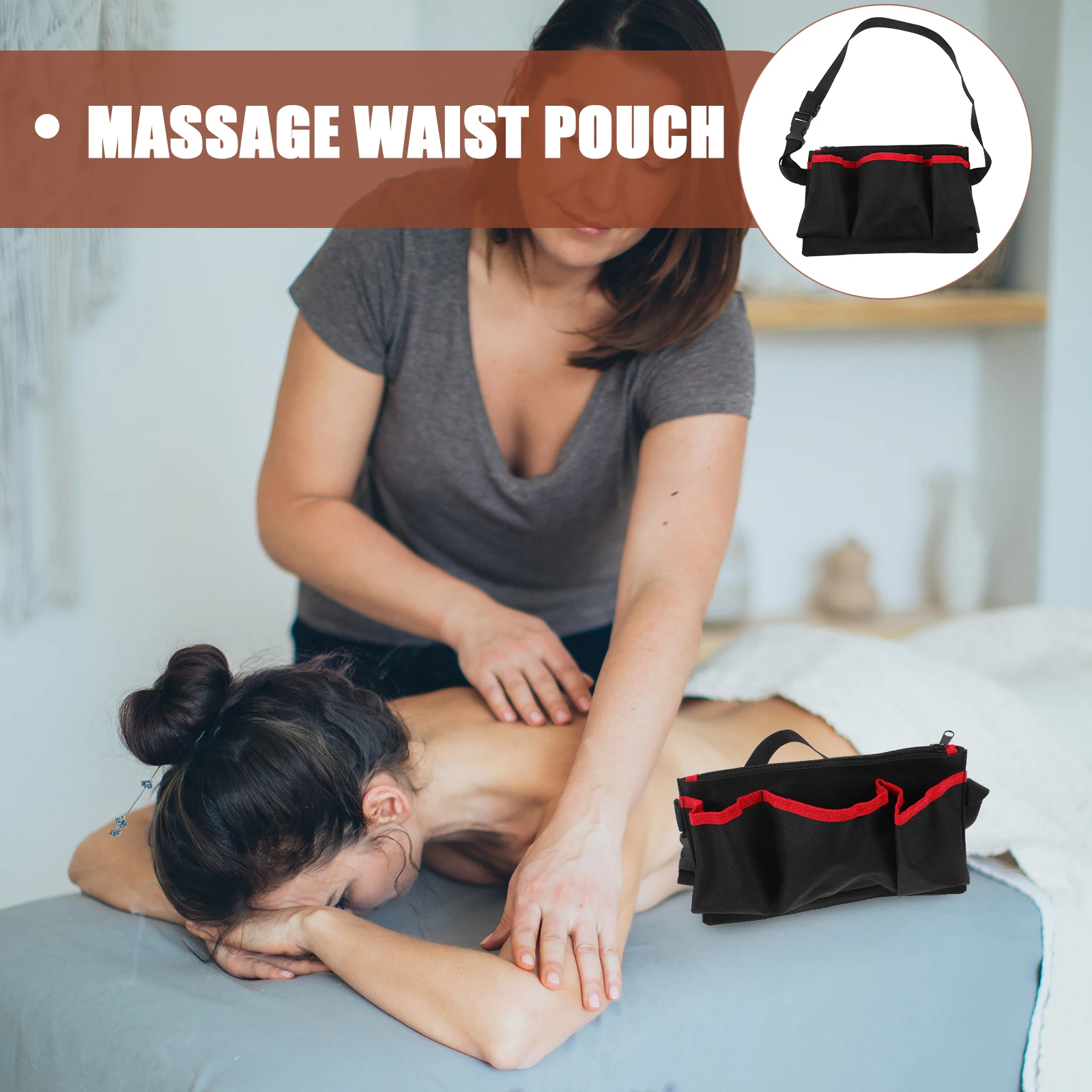 Massage Oil Holder Red Small 3 Pouches Lightweight Portable Therapist Waist Bag Bottle Organizer Storage Pouch
Massage Oil Holder Red Small 3 Pouches Lightweight Portable Therapist Waist Bag Bottle Organizer Storage Pouch