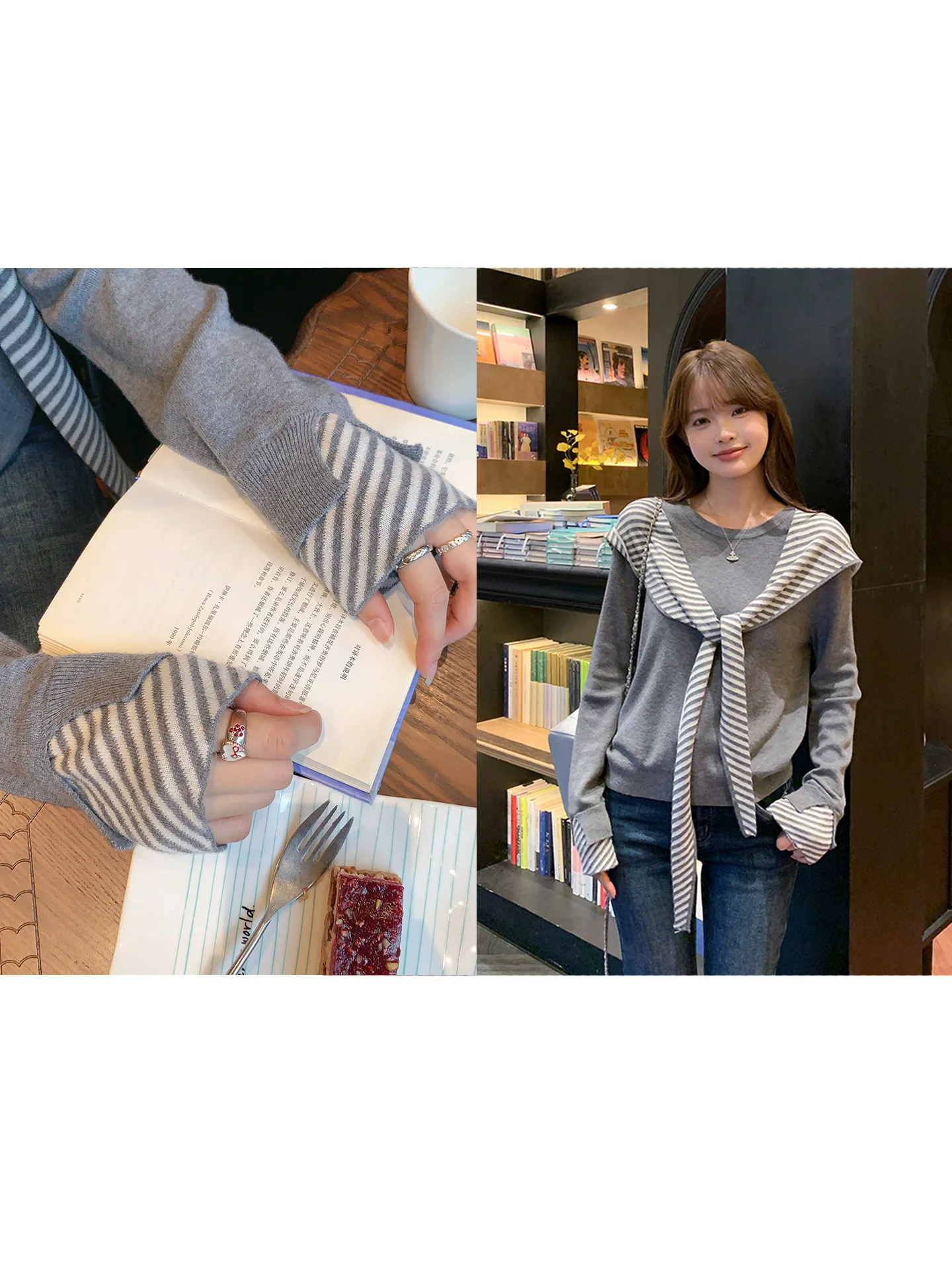 Шикарный корейский повседневный вязаный свитер и шикарный комплект из двух предметов, женский осенний комплект 202, новый универсальный топ для похудения
Шикарный корейский повседневный вязаный свитер и шикарный комплект из двух предметов, женский осенний комплект 202, новый универсальный топ для похудения