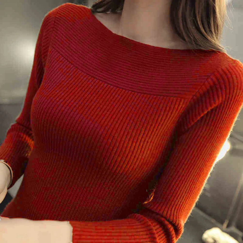 Apricot Ribbed Slim Knit Sweater Casual Women's Sweater One-shoulder Neckline Polyester Fabric For Casual Outings
Apricot Ribbed Slim Knit Sweater Casual Women's Sweater One-shoulder Neckline Polyester Fabric For Casual Outings
