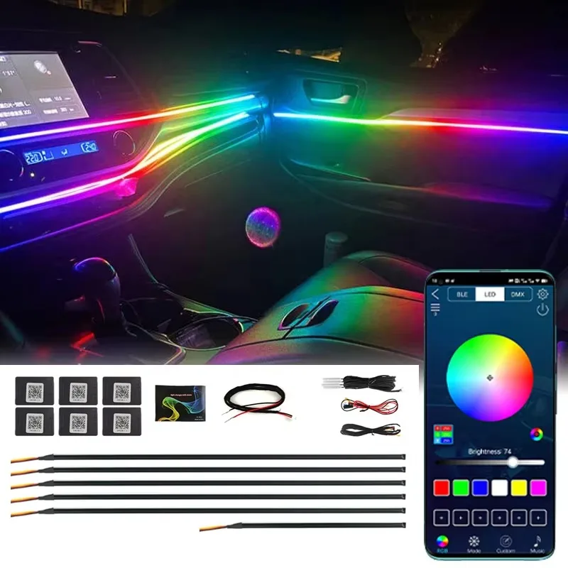 Automotive Atmospheric Lighting Automotive Color Changing Light Emitting Diode Interior Light
Automotive Atmospheric Lighting Automotive Color Changing Light Emitting Diode Interior Light