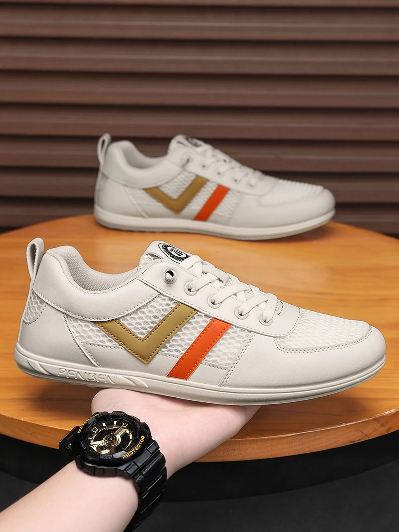 Men's Summer Breathable Thin Mesh Shoes Lightweight Wear-resistant Sport Casual Soft Bottom Agan De Xin Board Shoes
Men's Summer Breathable Thin Mesh Shoes Lightweight Wear-resistant Sport Casual Soft Bottom Agan De Xin Board Shoes