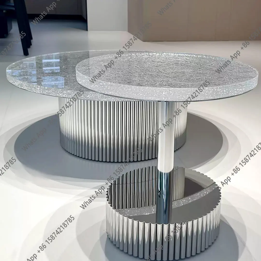 Italian minimalist crystal coffee table living room home high sense modern simple water ripple round acrylic small coffee table
Italian minimalist crystal coffee table living room home high sense modern simple water ripple round acrylic small coffee table