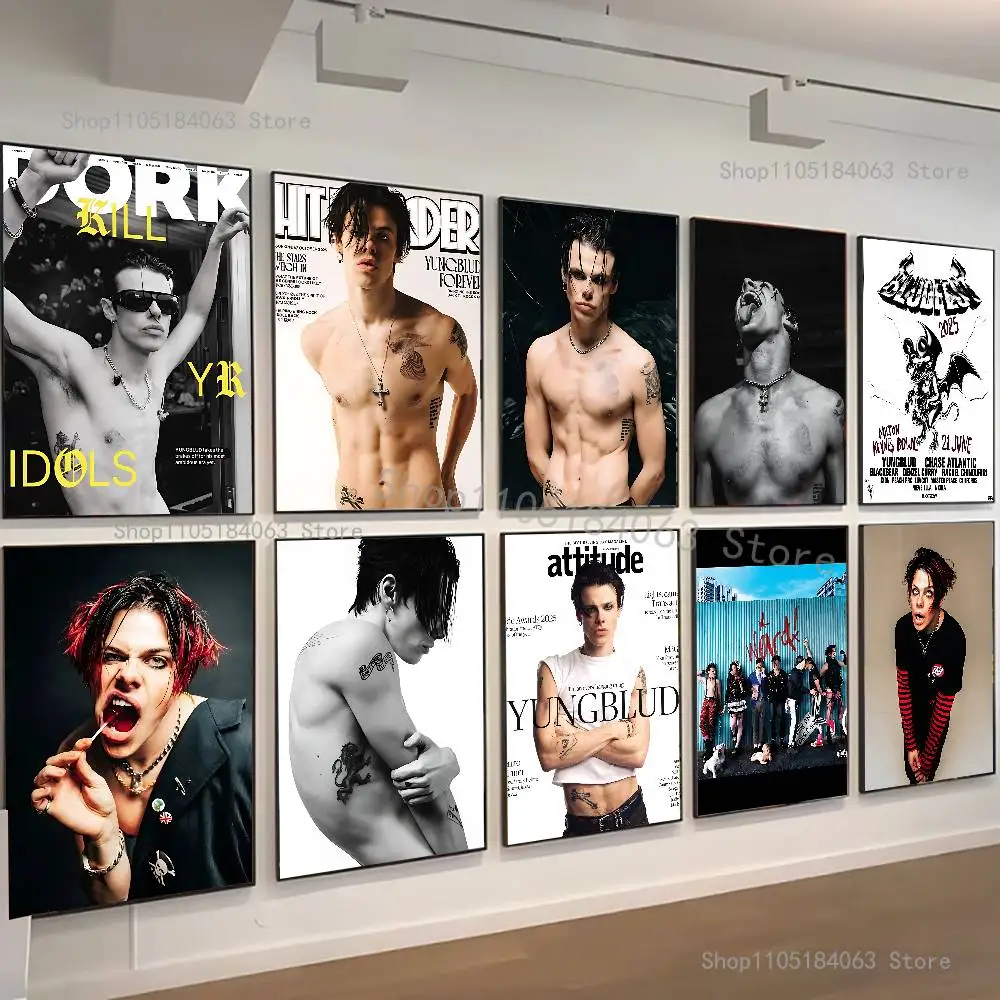 Y-Yungblud Idols Poster HD Art Sticky Wall Waterproof Home Living Room Bedroom Bar Aesthetic Decoration
Y-Yungblud Idols Poster HD Art Sticky Wall Waterproof Home Living Room Bedroom Bar Aesthetic Decoration