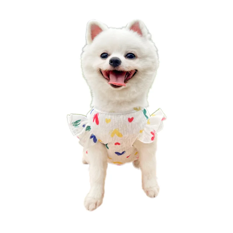 Sweet Cat Dog Dress Summer Flying Sleeve Print Clothes Girls Dog Clothes For Small Medium Dogs White Pet Shirt Skirt 6XL
Sweet Cat Dog Dress Summer Flying Sleeve Print Clothes Girls Dog Clothes For Small Medium Dogs White Pet Shirt Skirt 6XL