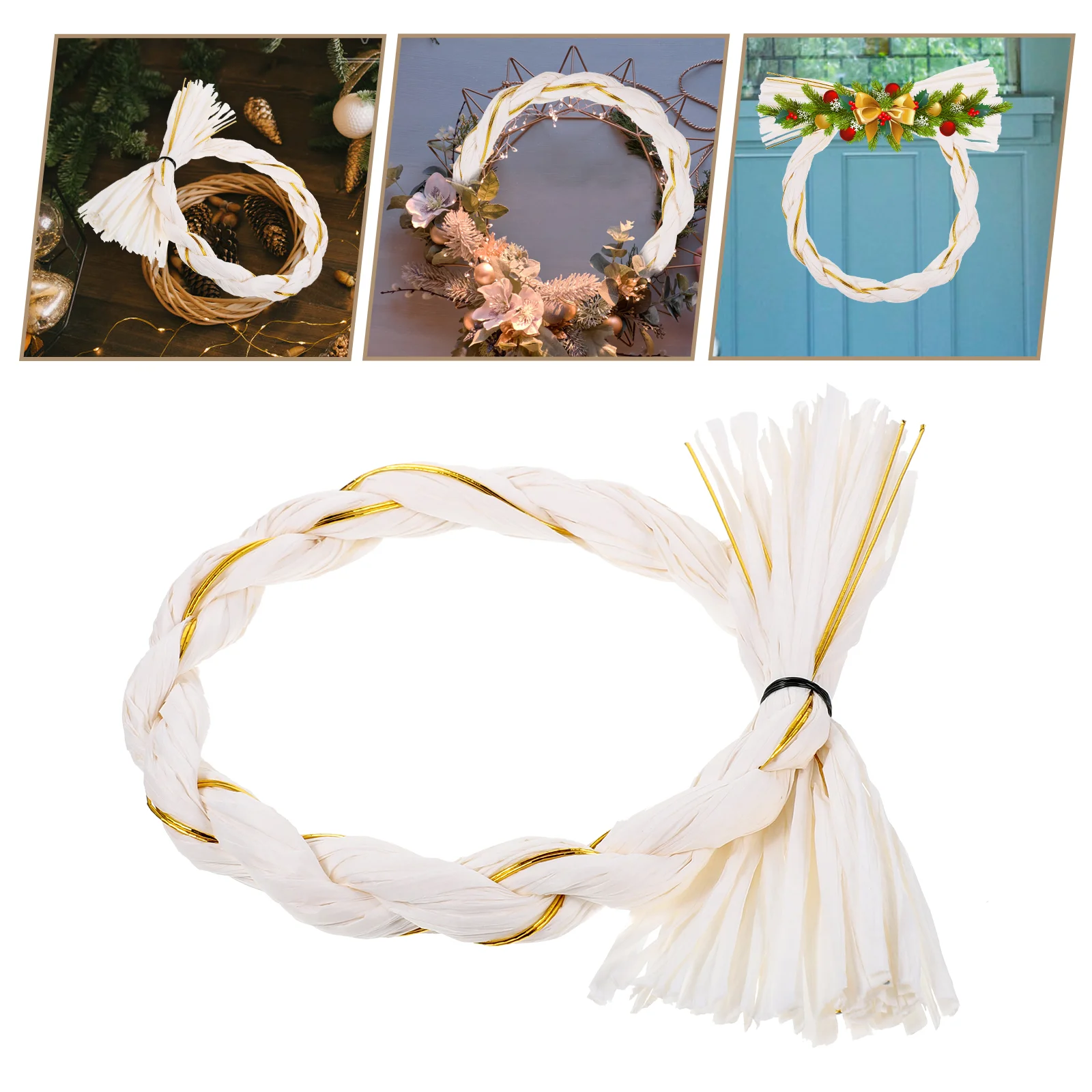 Handmade Natural Wreath Ring Raffia Wreath Accessory Diy Wreath Frame Woven Garland Decor Door Hanger Home Wreaths Festive Party
Handmade Natural Wreath Ring Raffia Wreath Accessory Diy Wreath Frame Woven Garland Decor Door Hanger Home Wreaths Festive Party