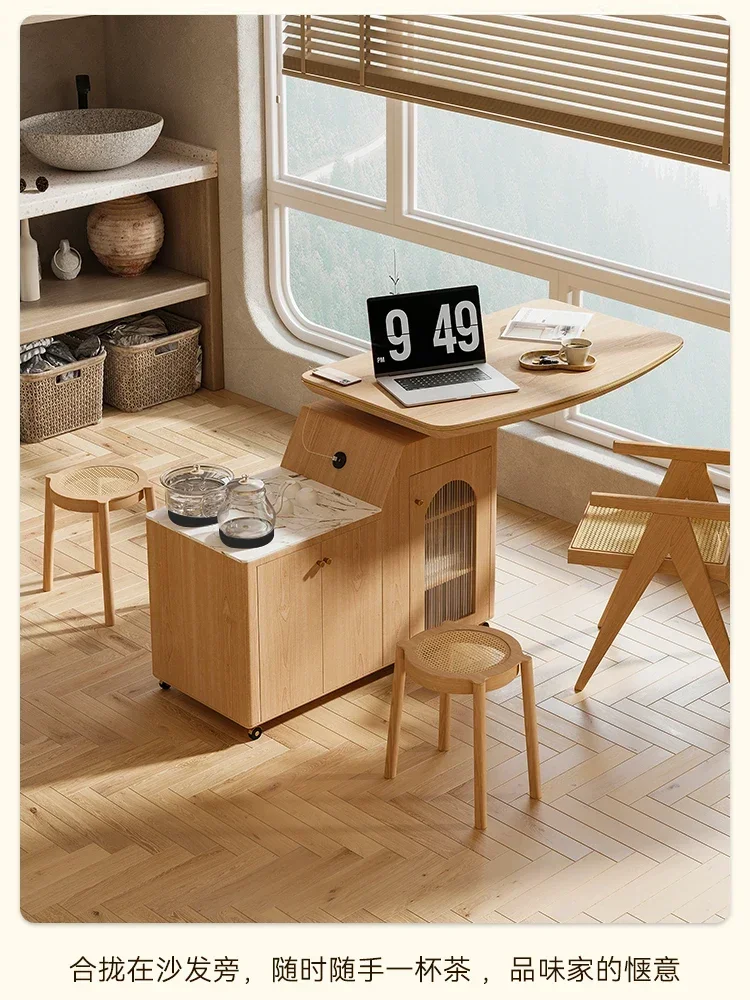 A Customized Nordic solid wood tea cart, living room, sofa, tea edge cabinet, raw wood, narrow edge, several household balconies
A Customized Nordic solid wood tea cart, living room, sofa, tea edge cabinet, raw wood, narrow edge, several household balconies
