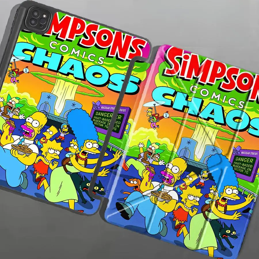 Simpsons Chaos Tablet Case For iPad Pro 11th 10th 9th 8th 7th 12.9inch Air 4 5 M3 M2 M4 11inch Mini 6 7 Pro 2025 Holder Cover
Simpsons Chaos Tablet Case For iPad Pro 11th 10th 9th 8th 7th 12.9inch Air 4 5 M3 M2 M4 11inch Mini 6 7 Pro 2025 Holder Cover