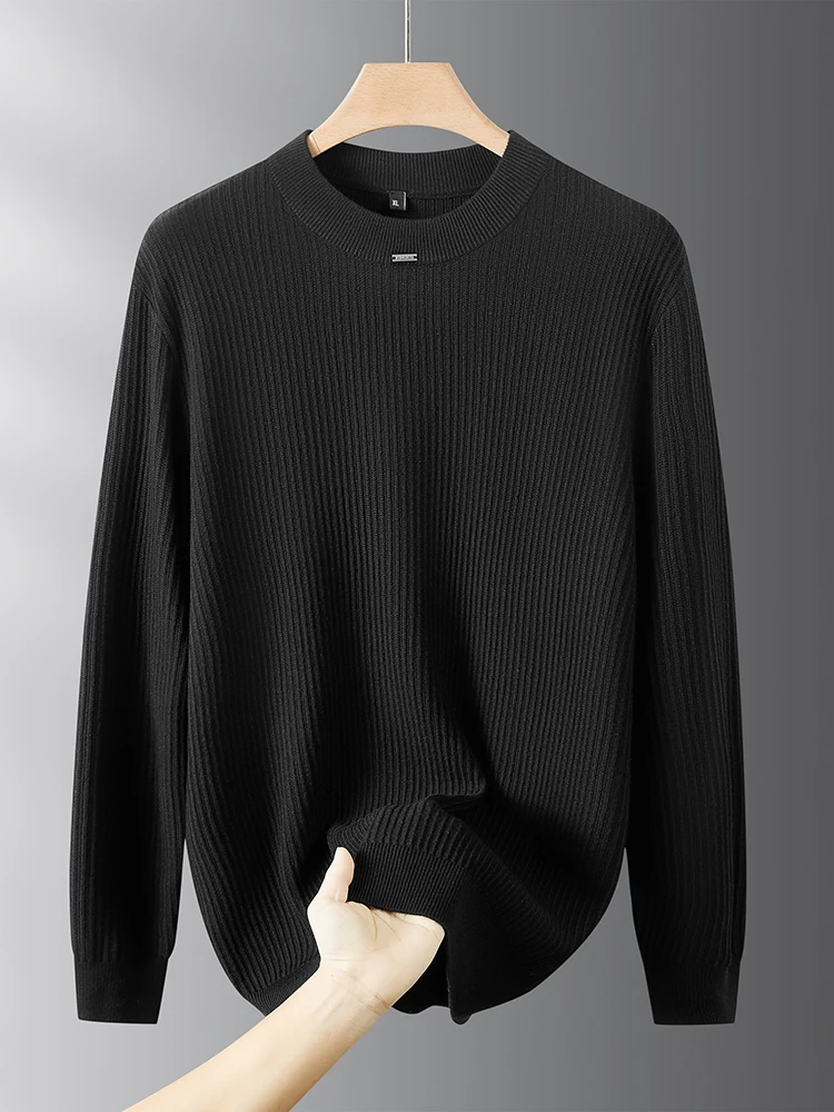 Men's round Ne Knitted Sweater Wool Blend Loose Fit Casual Versatile Winter Faion Comfortable Breathable Warm Casual Wear
Men's round Ne Knitted Sweater Wool Blend Loose Fit Casual Versatile Winter Faion Comfortable Breathable Warm Casual Wear