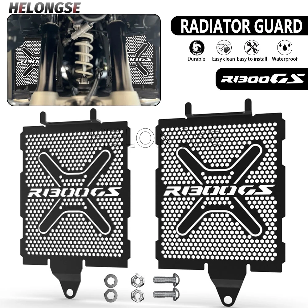 Motorcycle Radiator Grille Guard Cover Protector For BMW R1300GS R1300 GS R 1300 GS ADV ADVENTURE 2023 2024 2025 2026 R 1300GS 
Motorcycle Radiator Grille Guard Cover Protector For BMW R1300GS R1300 GS R 1300 GS ADV ADVENTURE 2023 2024 2025 2026 R 1300GS