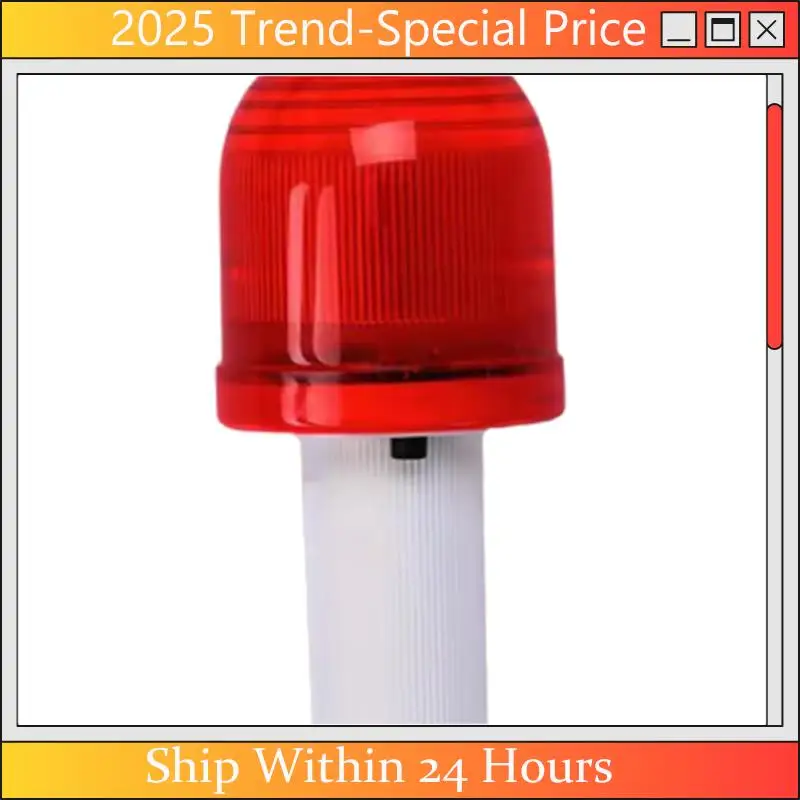 AA64 Bright LED Road Hazard Skip Light Flashing Safety Cone Topper Warning Light Road Block Lamp Emergency Traffic Light
AA64 Bright LED Road Hazard Skip Light Flashing Safety Cone Topper Warning Light Road Block Lamp Emergency Traffic Light