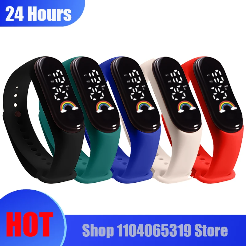 Fashion Digital Watch for Kids Children Sports Silicone Watches Electronic Watches Girls Led Child Cartoon Wristwatch Montre
Fashion Digital Watch for Kids Children Sports Silicone Watches Electronic Watches Girls Led Child Cartoon Wristwatch Montre