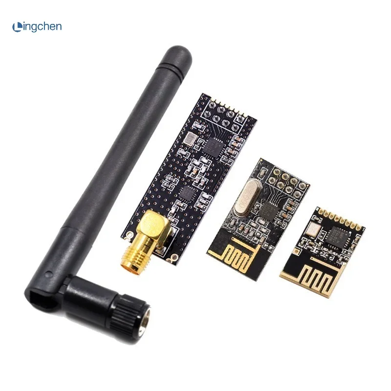 NRF24L01+ 2.4G wireless data transmission module 2.4GHz NRF24L01 upgrade version NRF24L01+PA+LNA 1000 Meters For Arduino
NRF24L01+ 2.4G wireless data transmission module 2.4GHz NRF24L01 upgrade version NRF24L01+PA+LNA 1000 Meters For Arduino