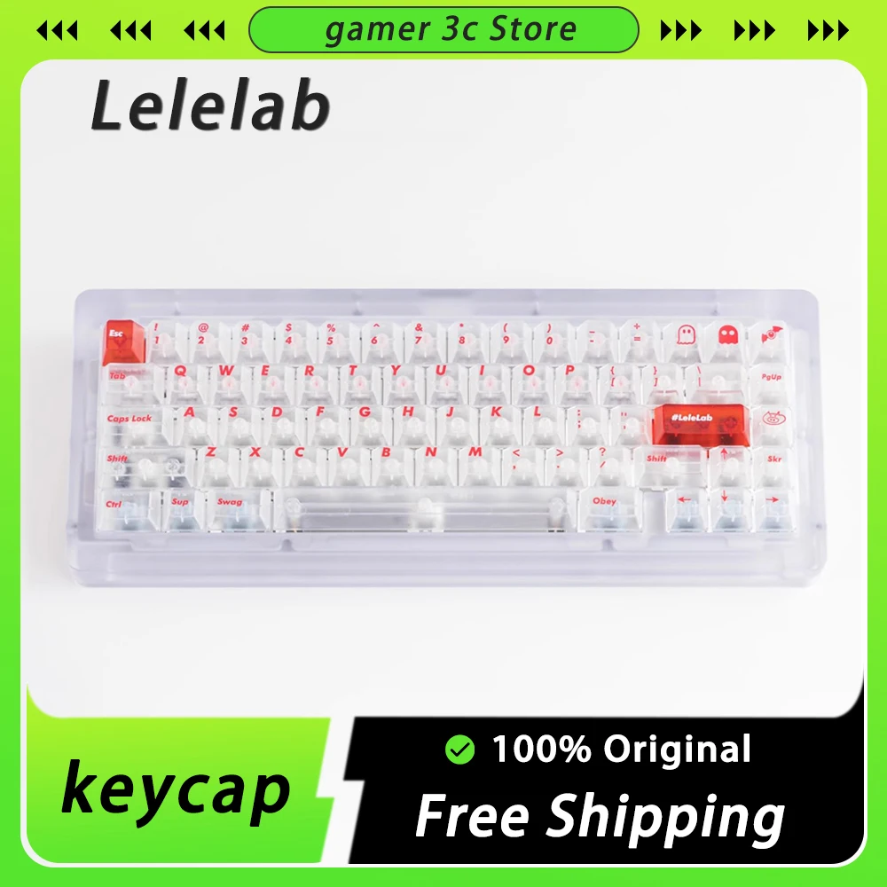 LeleLab SupSup Keycaps Sets 137Keys ABS Mechanical Keyboard Keycap Light Transparent Relegendables Key Caps Pc Gamers Accessorie
LeleLab SupSup Keycaps Sets 137Keys ABS Mechanical Keyboard Keycap Light Transparent Relegendables Key Caps Pc Gamers Accessorie