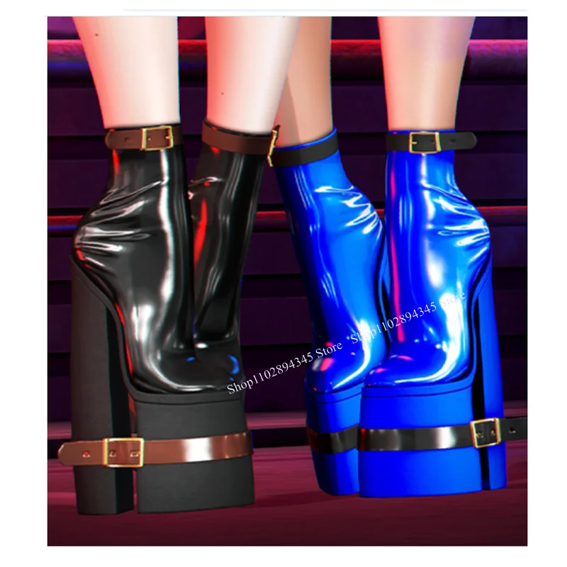 Black Strap Buckle Platform Boots Round Toe Chunky Heel Fashionable Sexy Cool Winter Big Size 2025 Woman Shoes Zapatillas Mujer
Black Strap Buckle Platform Boots Round Toe Chunky Heel Fashionable Sexy Cool Winter Big Size 2025 Woman Shoes Zapatillas Mujer