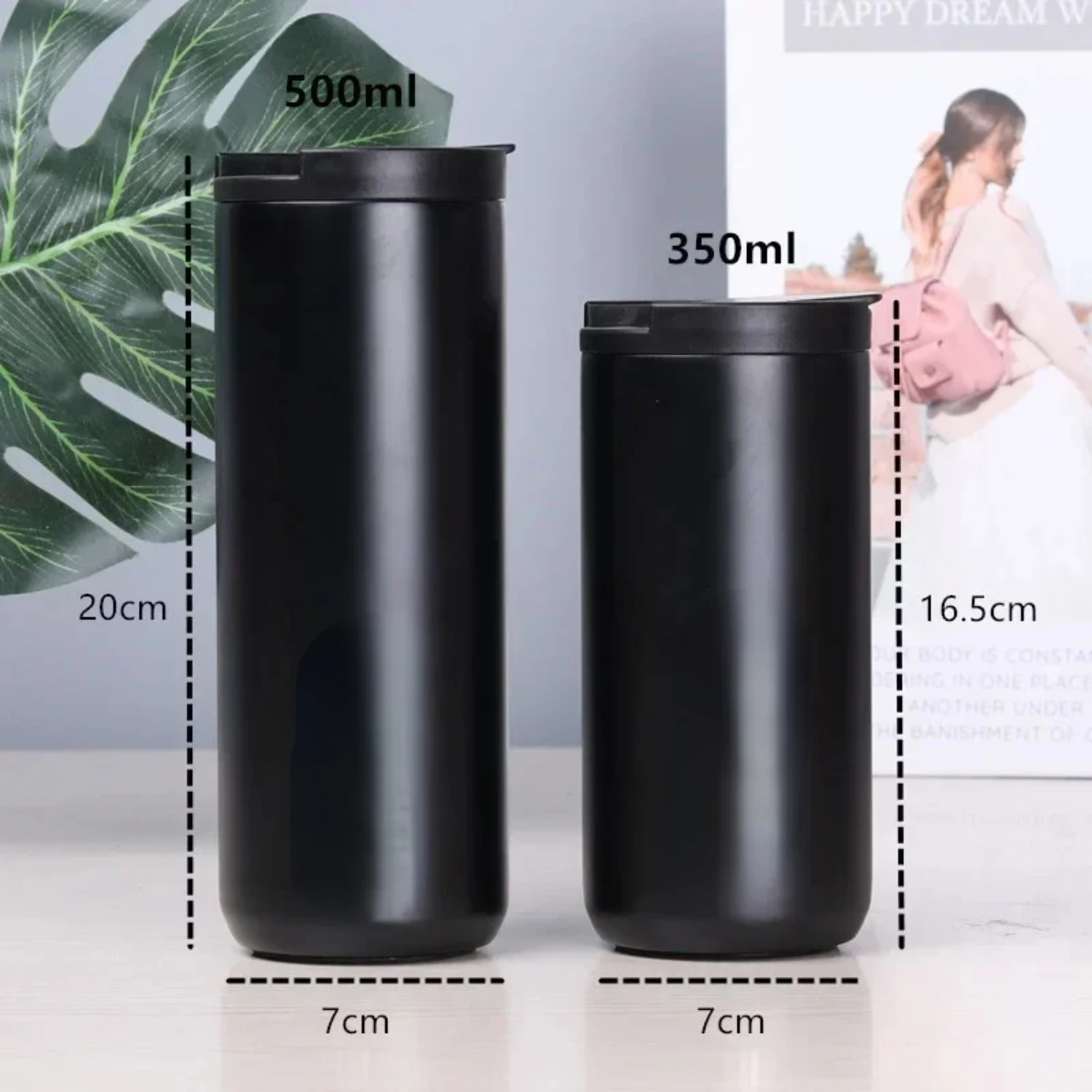350ml/500ml Double Stainless Steel 304 Coffee Mug Leak-Proof Thermos Mug Travel Thermal Cup Thermosmug Water Bottle Gifts
350ml/500ml Double Stainless Steel 304 Coffee Mug Leak-Proof Thermos Mug Travel Thermal Cup Thermosmug Water Bottle Gifts