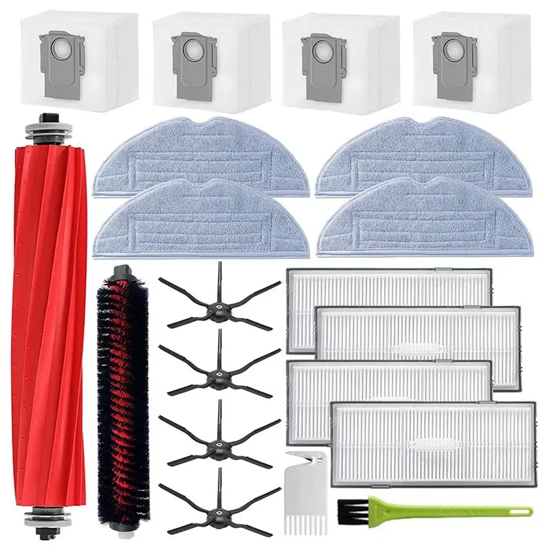Benchmade Quality For Roborock S7 Maxv Ultra S7 Pro Ultra Robot Vacuum Main Side Brush Mop Hepa Filter Dust Bag Cleaning Rolling
Benchmade Quality For Roborock S7 Maxv Ultra S7 Pro Ultra Robot Vacuum Main Side Brush Mop Hepa Filter Dust Bag Cleaning Rolling