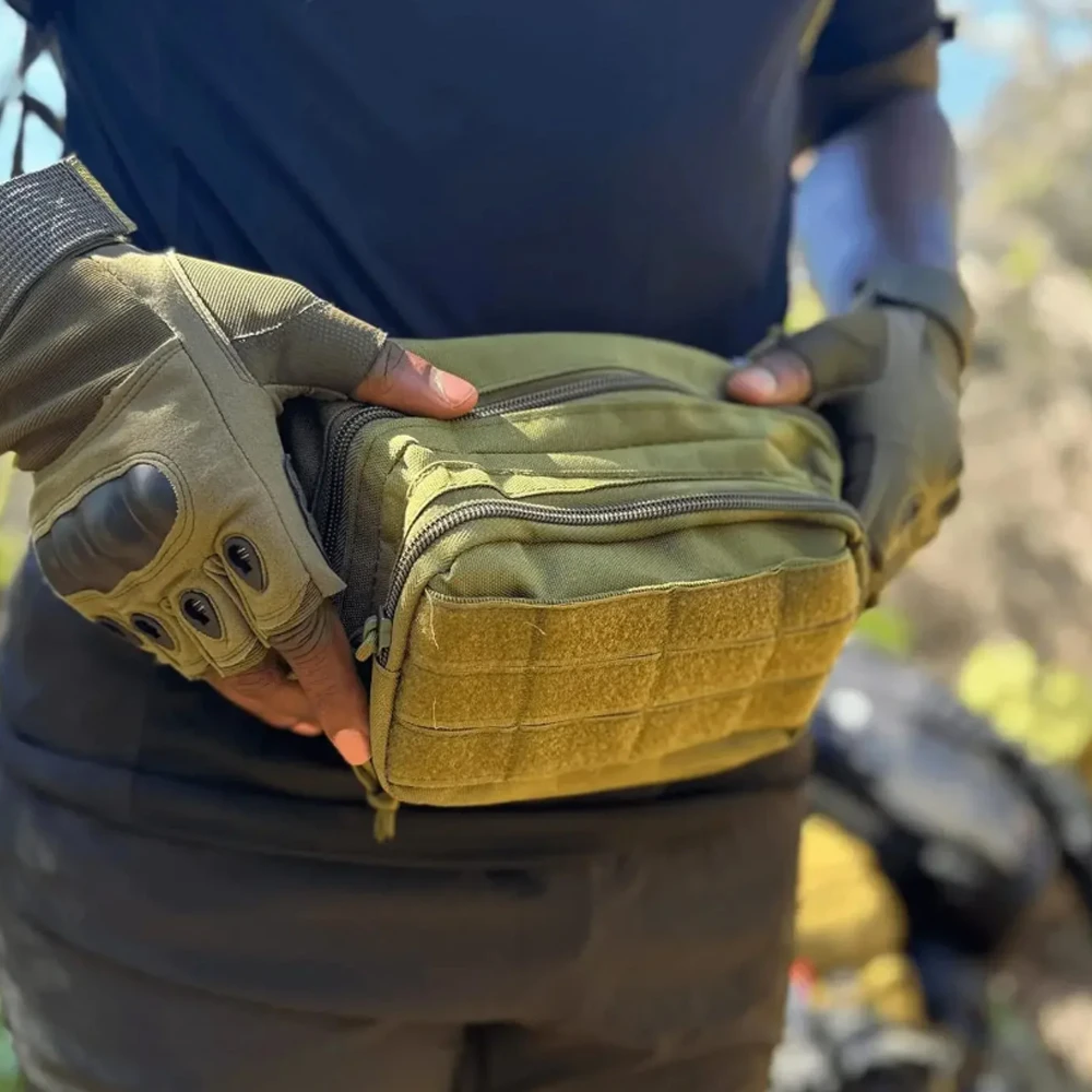 Packs for Men Nylon Shoulder Hiking Tactical Multi-function Waist Pack Fanny Mobile Phone Bag Sports High-capacity Waist Bag
Packs for Men Nylon Shoulder Hiking Tactical Multi-function Waist Pack Fanny Mobile Phone Bag Sports High-capacity Waist Bag