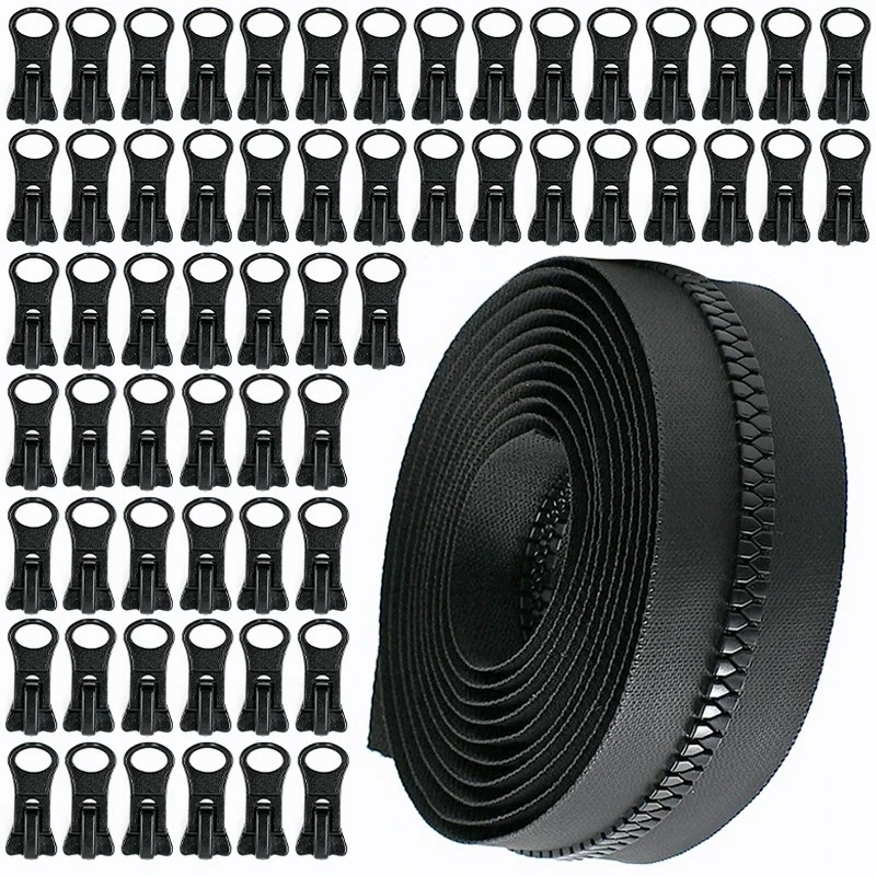 2/5M 5# 8# Waterproof Resin Zippers Black Sewing Clothes Zip Puller Tent Coat Zips Tape By Meters Repair Kit Garment Accessories
2/5M 5# 8# Waterproof Resin Zippers Black Sewing Clothes Zip Puller Tent Coat Zips Tape By Meters Repair Kit Garment Accessories