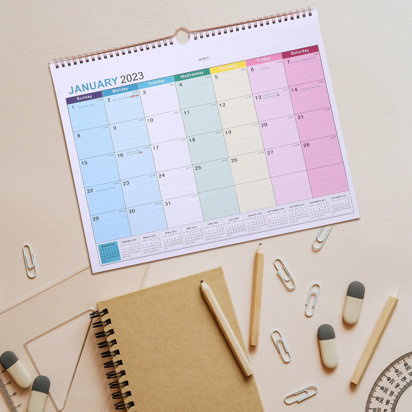 Beautiful Stand Up Wall Calendar Creative Monthly Planner for Teachers Students Office Workers Home Decor Schedule Calendar
Beautiful Stand Up Wall Calendar Creative Monthly Planner for Teachers Students Office Workers Home Decor Schedule Calendar