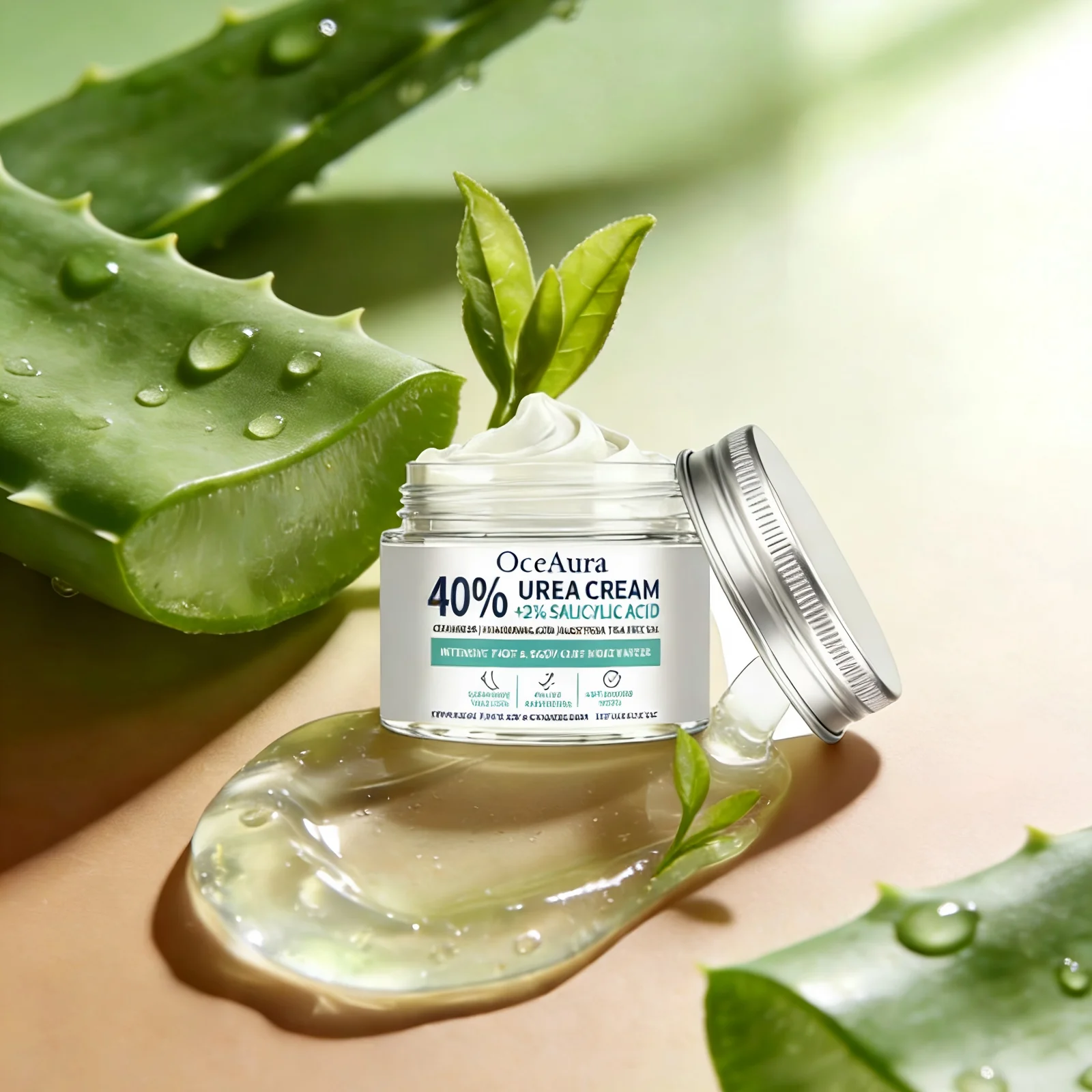Urea Cream 40% Foot Callus Remover Tea Tree Oil Smooth Skin Barrier Repair Salicylic Acid Exfoliating Cream for Cracked Heels
Urea Cream 40% Foot Callus Remover Tea Tree Oil Smooth Skin Barrier Repair Salicylic Acid Exfoliating Cream for Cracked Heels