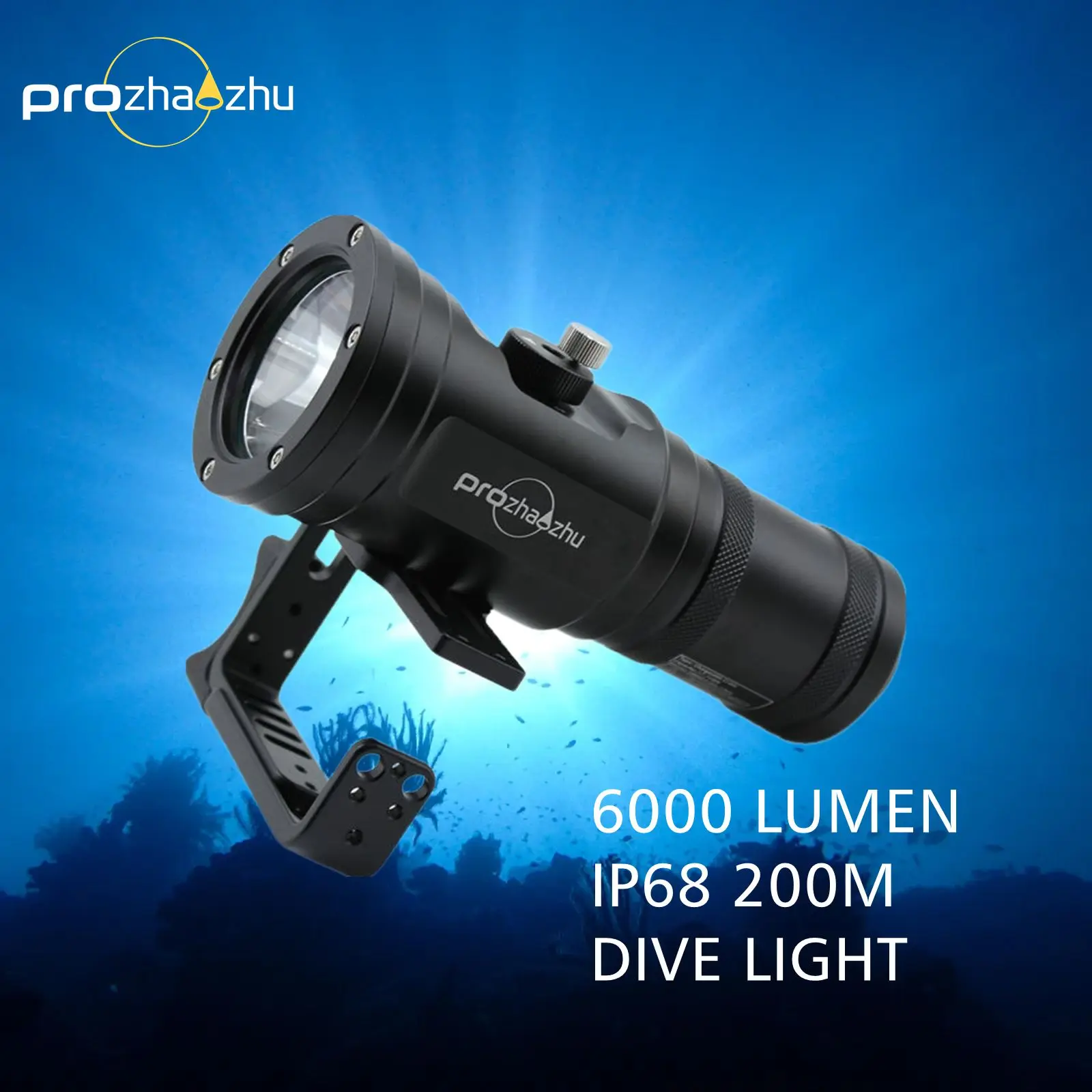 Профессиональный SBT90, 6000 люмен, IP68, 200 м, перезаряжаемый первичный технический фонарь для дайвинга 
Профессиональный SBT90, 6000 люмен, IP68, 200 м, перезаряжаемый первичный технический фонарь для дайвинга