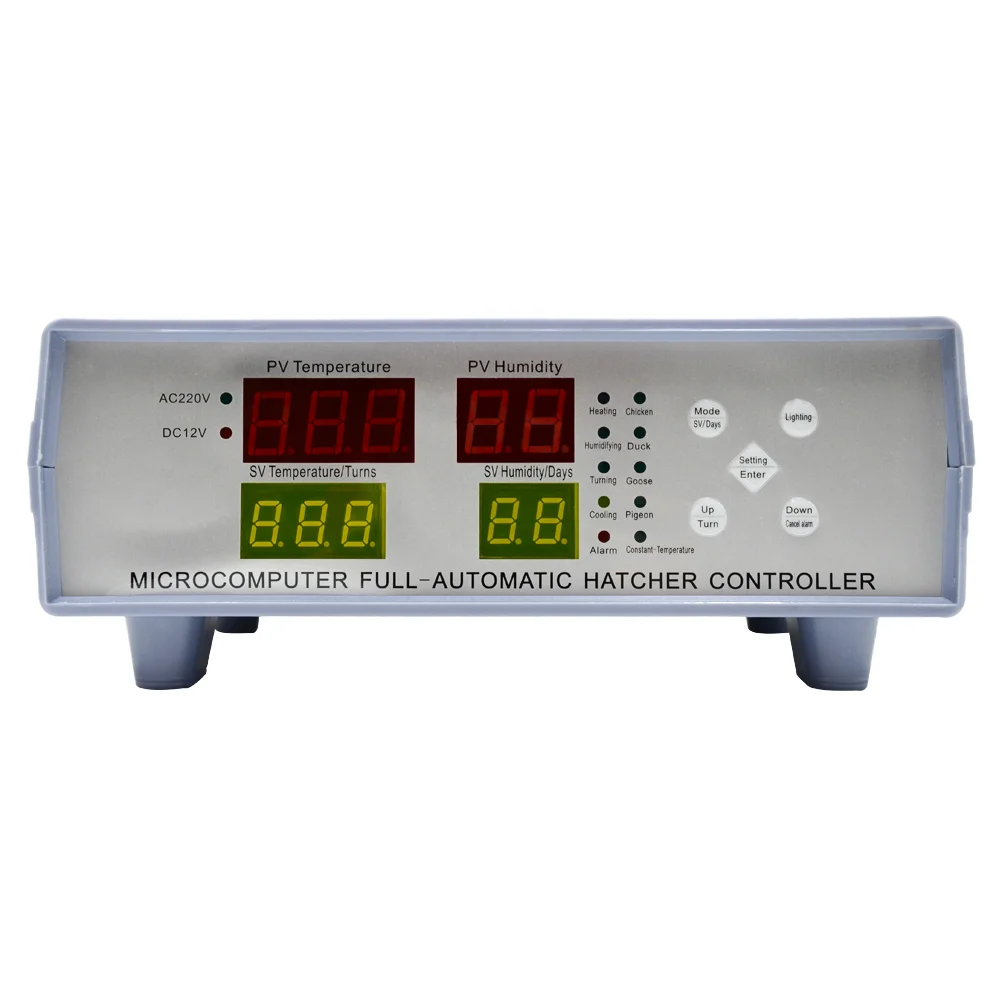 Digital Temperature and Humidity Controller for Industry Incubator Automatic Controller for Industry Incubator
Digital Temperature and Humidity Controller for Industry Incubator Automatic Controller for Industry Incubator