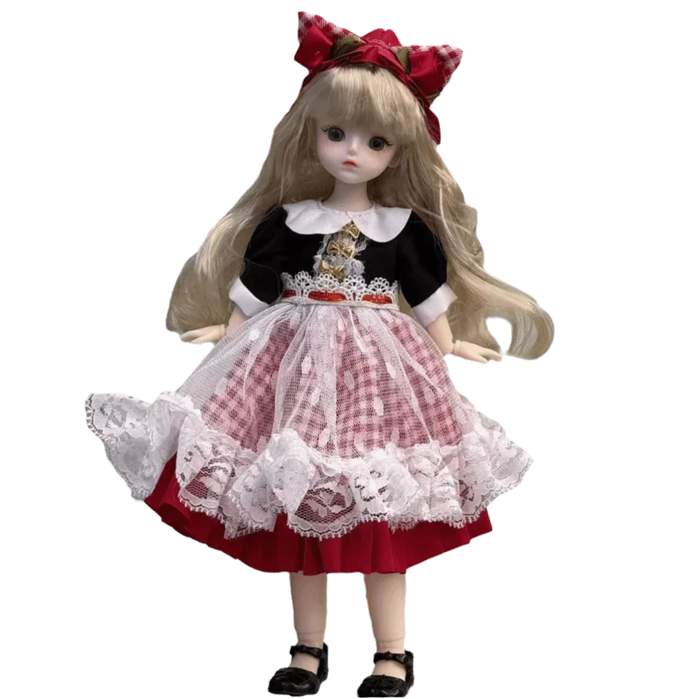 1/6 SD 30cm Doll with Clothes Long Hair High Heel Princess Dress Up Dolls Elegant Anime Princess Makeup Ball Joint Doll
1/6 SD 30cm Doll with Clothes Long Hair High Heel Princess Dress Up Dolls Elegant Anime Princess Makeup Ball Joint Doll