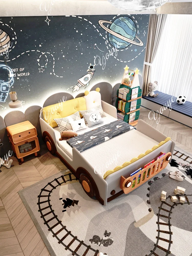 Gi Convertible Sports Car Car Bed Boy Children's Bed Bedroom With Tent Guardrail Creative Teenager Solid Wood Single Bed
Gi Convertible Sports Car Car Bed Boy Children's Bed Bedroom With Tent Guardrail Creative Teenager Solid Wood Single Bed