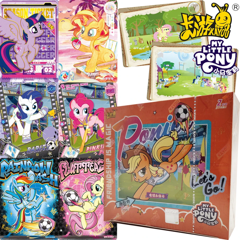 Official Kayou My Little Pony Peripheral Hobby Cards Twilight Sparkle Wonderful and Beautiful Journey Commemorative Cards Gifts
Official Kayou My Little Pony Peripheral Hobby Cards Twilight Sparkle Wonderful and Beautiful Journey Commemorative Cards Gifts