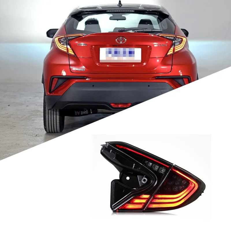 Suitable for 18-20 Toyota CHR tail light assembly Yize modified high-end LED running lights, running water turn signals
Suitable for 18-20 Toyota CHR tail light assembly Yize modified high-end LED running lights, running water turn signals
