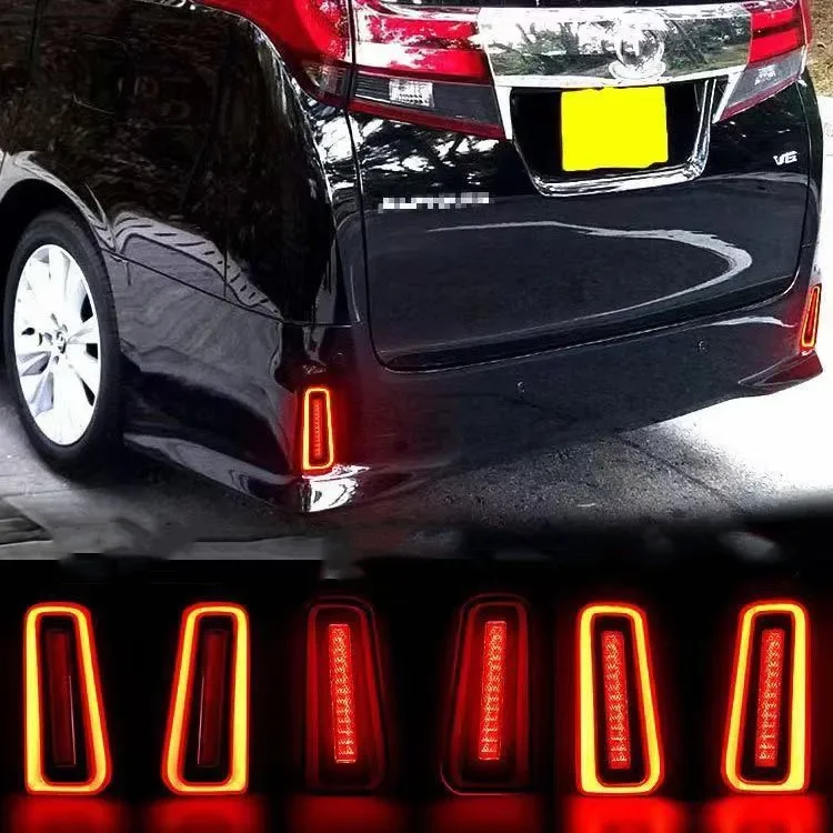 Car LED Rear Bumper light For Toyota ALPHARD VELLFIRE 30 series Driving Brake warning Light Turn signal автомобильные товары
Car LED Rear Bumper light For Toyota ALPHARD VELLFIRE 30 series Driving Brake warning Light Turn signal автомобильные товары