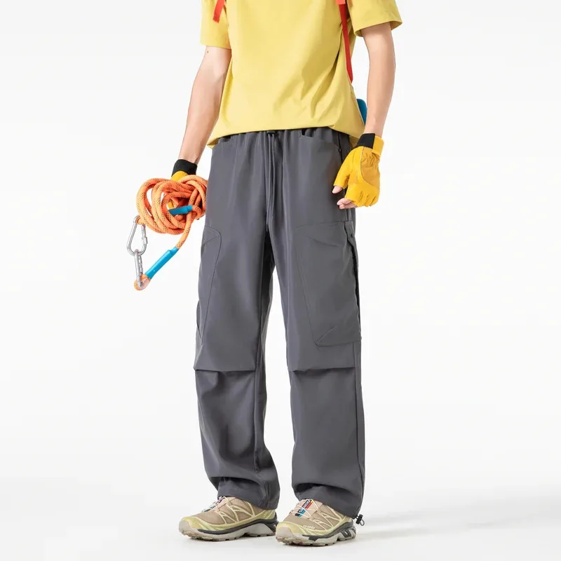 Cargo Pants Men's Summer Workwear Loose Straight Casual Long Trousers for Teenagers Trendy Men Pants
Cargo Pants Men's Summer Workwear Loose Straight Casual Long Trousers for Teenagers Trendy Men Pants