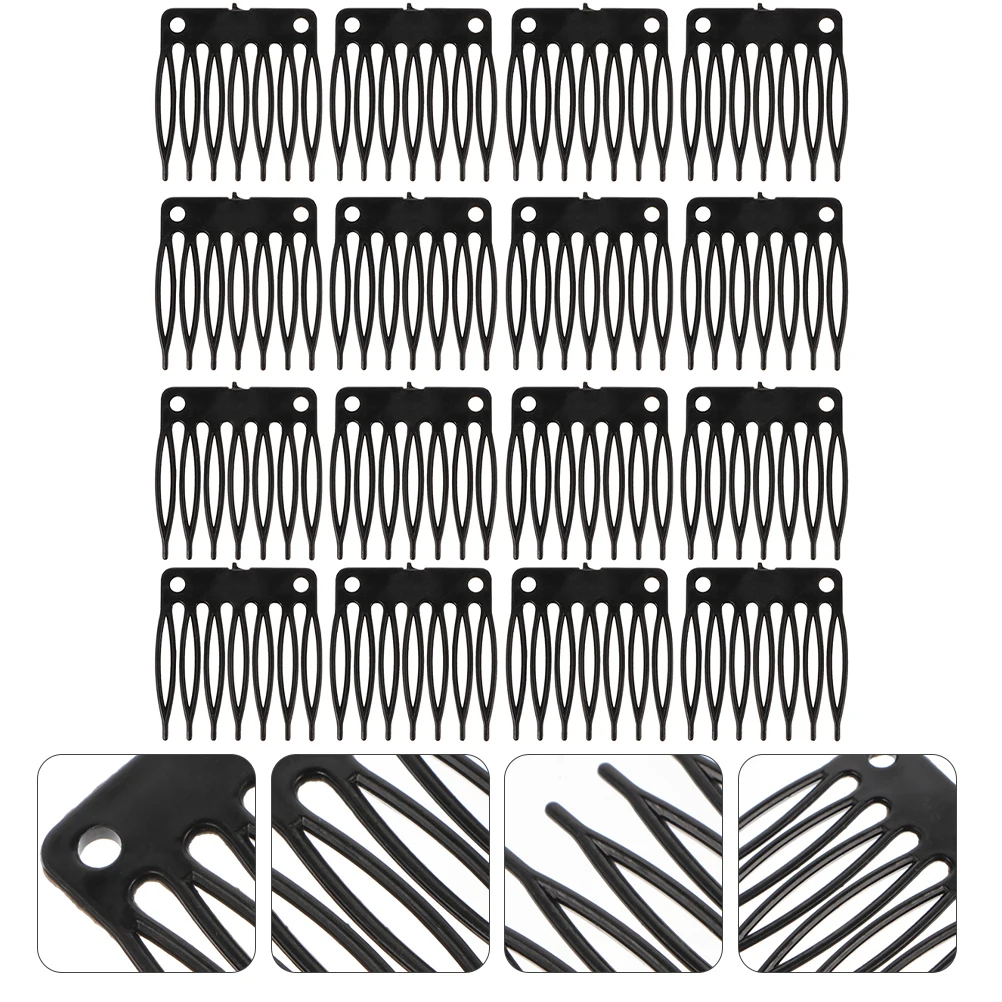 100pcs Black Plastic Net Hat Clip Comb Durable Accessory Parts Easy Install Remove Practical Long Term Use
100pcs Black Plastic Net Hat Clip Comb Durable Accessory Parts Easy Install Remove Practical Long Term Use