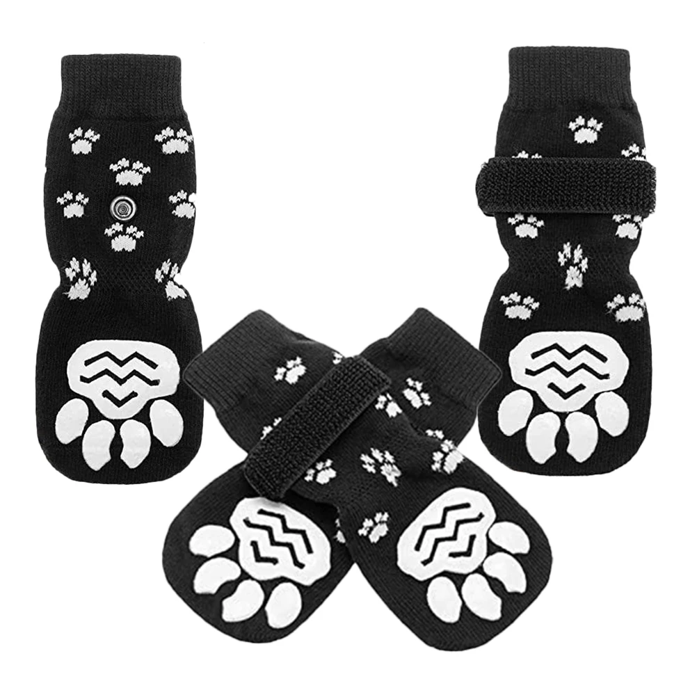 4 Pairs Pet Socks Size Traction Wear-resistant Paw Protectors Compact Cotton Socks Breathable Cotton Dog Supply
4 Pairs Pet Socks Size Traction Wear-resistant Paw Protectors Compact Cotton Socks Breathable Cotton Dog Supply