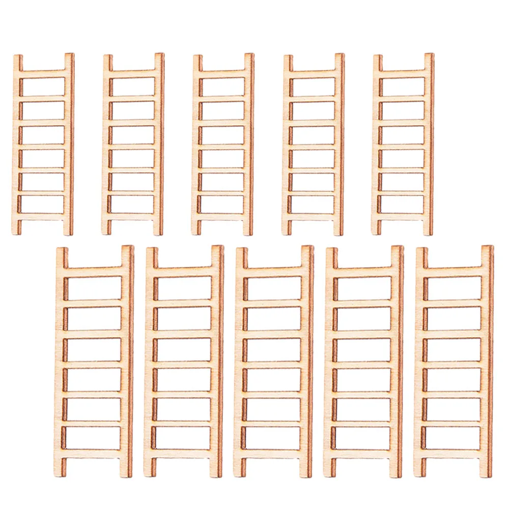 40pcs Wooden Mini Figurine Decorative Staircase Ornaments Dollhouse Miniature Accessories Lightweight Diy Craft Ladder 
40pcs Wooden Mini Figurine Decorative Staircase Ornaments Dollhouse Miniature Accessories Lightweight Diy Craft Ladder