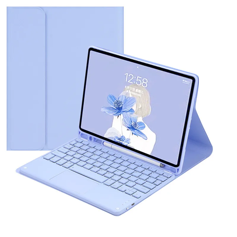 Чехол с сенсорной панелью и клавиатурой для Samsung Galaxy Tab S10 FE, 10,9 дюйма, съемный чехол с беспроводной клавиатурой для Galaxy Tab S9 FE, чехол
Чехол с сенсорной панелью и клавиатурой для Samsung Galaxy Tab S10 FE, 10,9 дюйма, съемный чехол с беспроводной клавиатурой для Galaxy Tab S9 FE, чехол