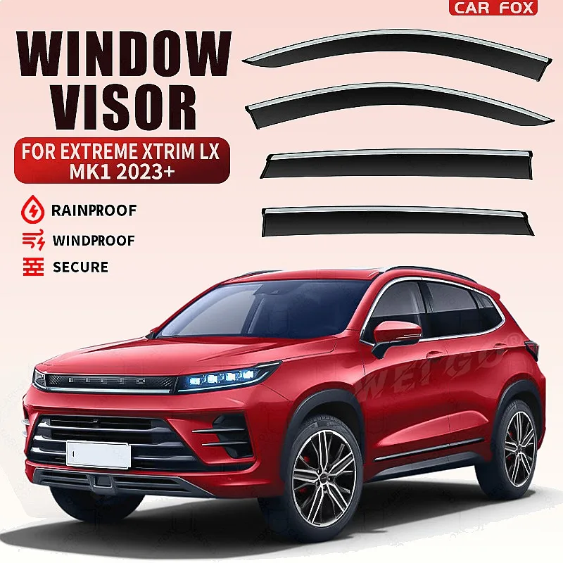 For Extreme Xtrim LX 2023+ Window Visor Rain Sun Shade Car Awning Side Shield Auto Accessories
For Extreme Xtrim LX 2023+ Window Visor Rain Sun Shade Car Awning Side Shield Auto Accessories