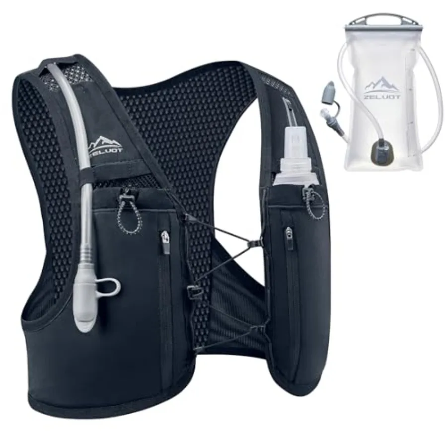Running Vest for Women Men USA Original Patent Lightweight Adjustable Running Hydration Vest with 2L Water Bladder Reflective H
Running Vest for Women Men USA Original Patent Lightweight Adjustable Running Hydration Vest with 2L Water Bladder Reflective H