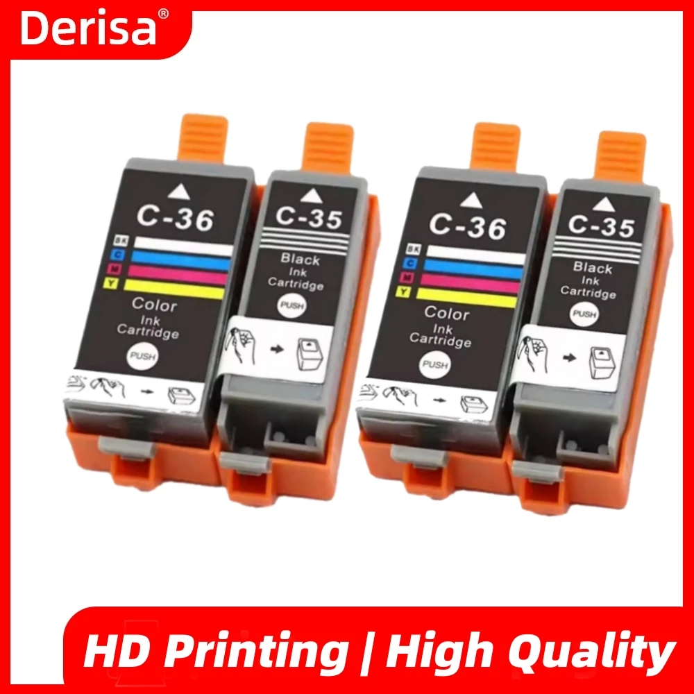 Derisa 10 шт. картридж PGI-35 PGI35 CLI-36 CLI36 совместимый pgi35 cli36 для принтера Canon PIXMA IP100 iP110 IP100B TR150
Derisa 10 шт. картридж PGI-35 PGI35 CLI-36 CLI36 совместимый pgi35 cli36 для принтера Canon PIXMA IP100 iP110 IP100B TR150