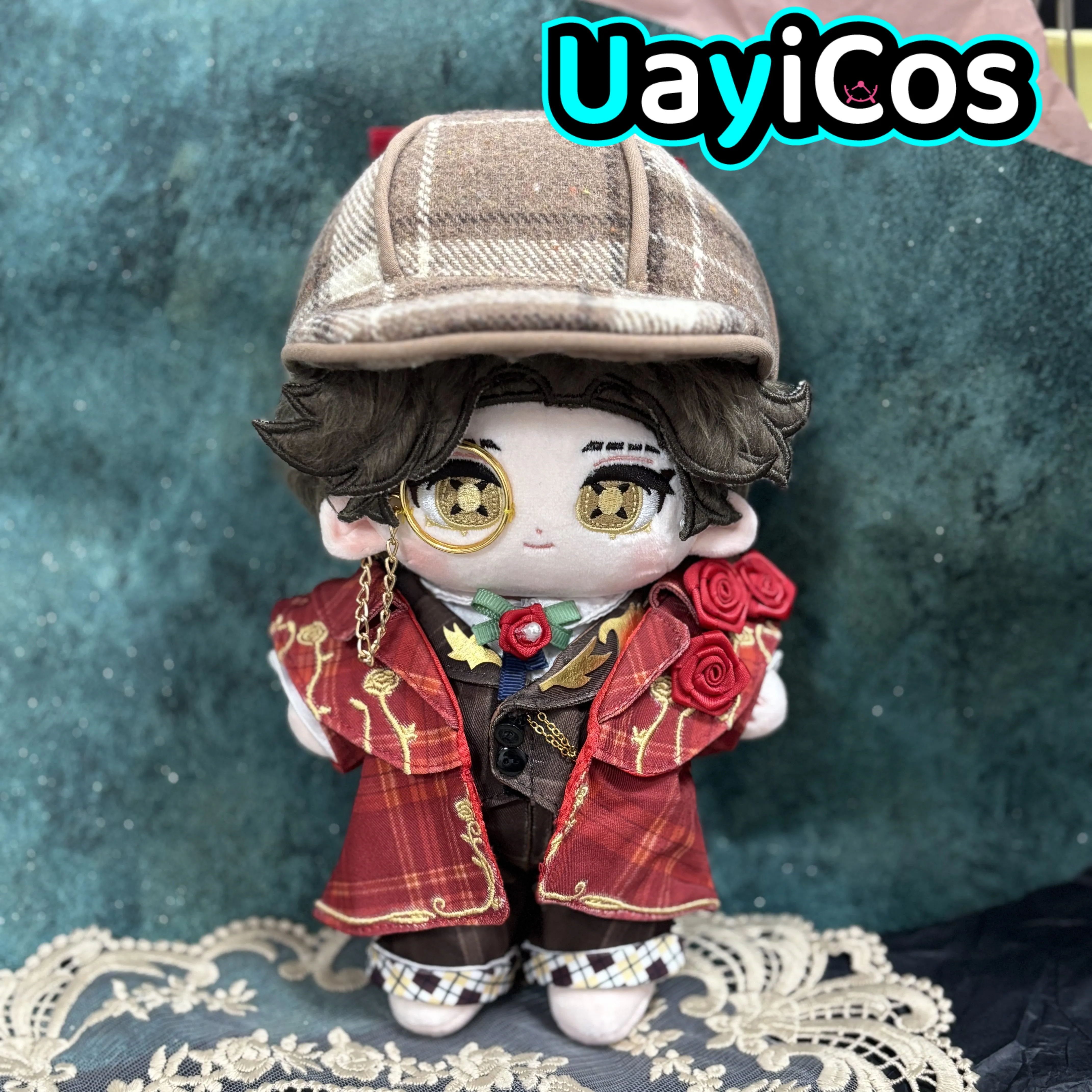 Identity V Орфей Журналист Алис ДеРосс: Плюшевая кукла 10/20 см, одежда, костюм, брелок, сумка, аниме-игрушка для детей
Identity V Орфей Журналист Алис ДеРосс: Плюшевая кукла 10/20 см, одежда, костюм, брелок, сумка, аниме-игрушка для детей