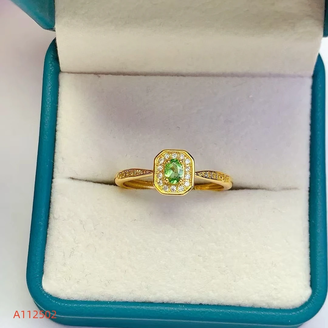 KJJEAXCMY Fine Jewelry Natural Tsavorite Women's Ring S925 Pure Silver Exquisite Inlaid High Clarity Gem Support Testing
KJJEAXCMY Fine Jewelry Natural Tsavorite Women's Ring S925 Pure Silver Exquisite Inlaid High Clarity Gem Support Testing