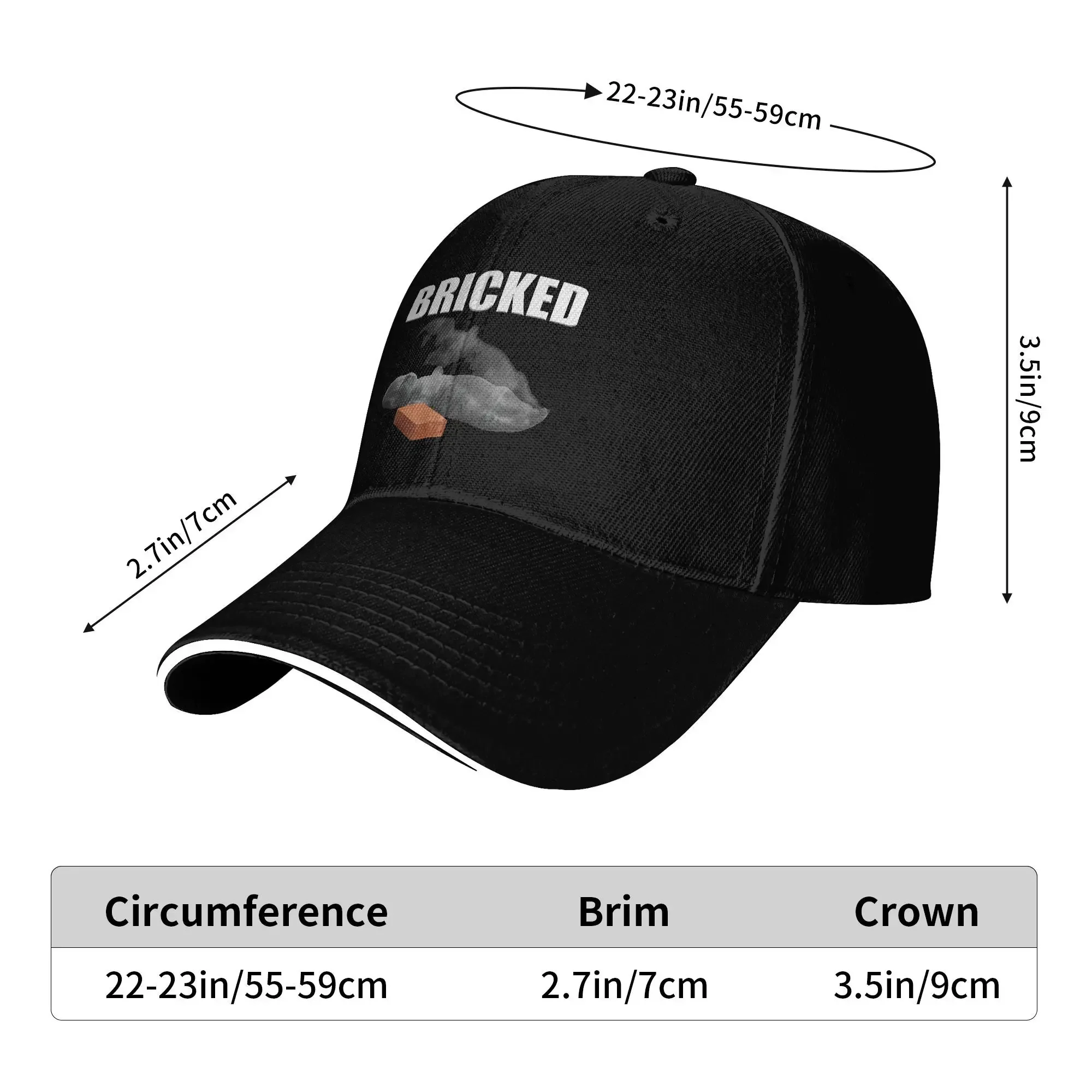 Brick Meme Baseball Cap Street Style Couple Women Trucker Hat High Quality Print Hunting Camping Snapback Cap
Brick Meme Baseball Cap Street Style Couple Women Trucker Hat High Quality Print Hunting Camping Snapback Cap