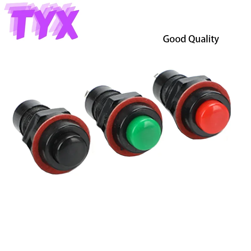 10Pcs DS211 DS213 Push Button Switch 10mm Self Return Momentary/Self Locking Round Button Switch miniature 3A/125VAC 1.5A/250VAC
10Pcs DS211 DS213 Push Button Switch 10mm Self Return Momentary/Self Locking Round Button Switch miniature 3A/125VAC 1.5A/250VAC