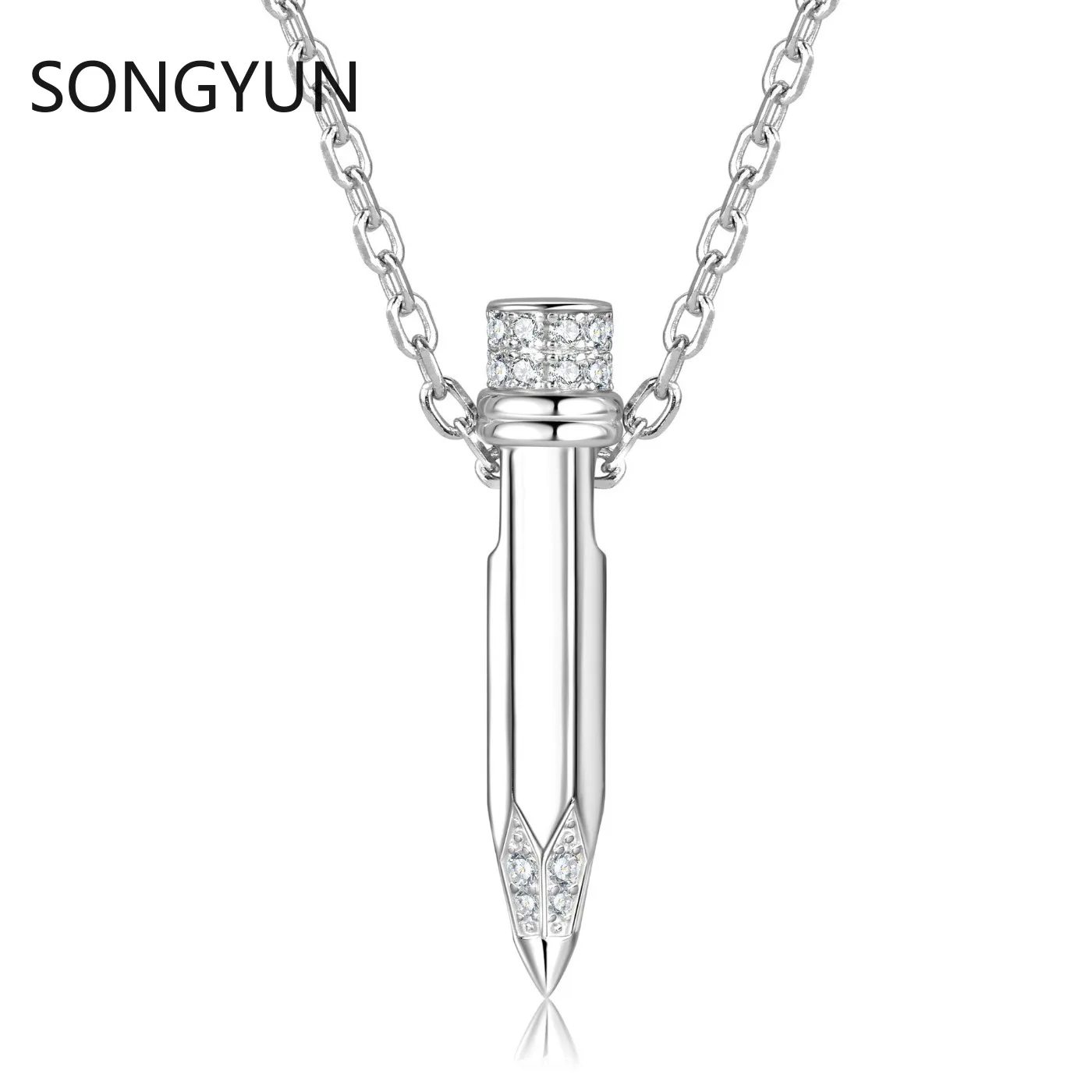 SONGYUN Luxury Jewelry 925 sterling silver Pendant Necklace Women GRA Certificated D Color Moissanite Diamond Necklaces Pendants
SONGYUN Luxury Jewelry 925 sterling silver Pendant Necklace Women GRA Certificated D Color Moissanite Diamond Necklaces Pendants