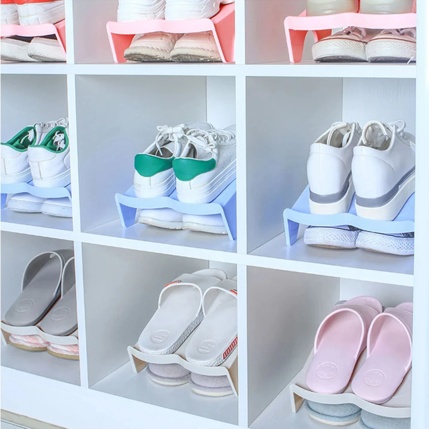 5pcs Double Shoe Racks Living Room Convenient Shoebox Storage Shoes Rack Cabinet Organizer Shoes Shelf Organizer
5pcs Double Shoe Racks Living Room Convenient Shoebox Storage Shoes Rack Cabinet Organizer Shoes Shelf Organizer