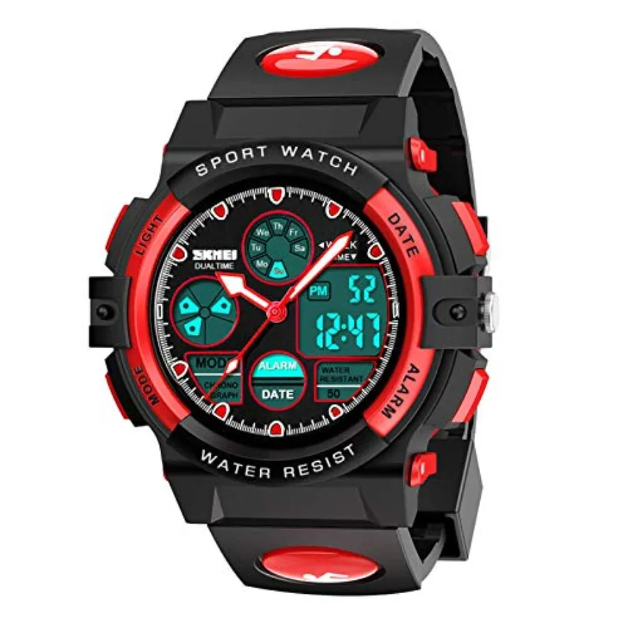 cofuo Digital Sport Watch, Boys Girls Waterproof Sports Outdoor Watches Casual Electronic Analog Quartz Wrist Watches with Alar
cofuo Digital Sport Watch, Boys Girls Waterproof Sports Outdoor Watches Casual Electronic Analog Quartz Wrist Watches with Alar