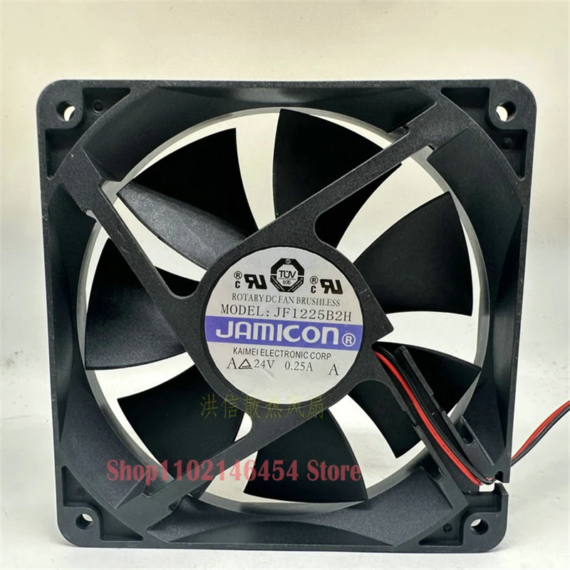 1 шт. для Jamicon JF1225B2H DC 24 В 0,25 А 120x120x25 мм 2-проводной охлаждающий вентилятор
1 шт. для Jamicon JF1225B2H DC 24 В 0,25 А 120x120x25 мм 2-проводной охлаждающий вентилятор